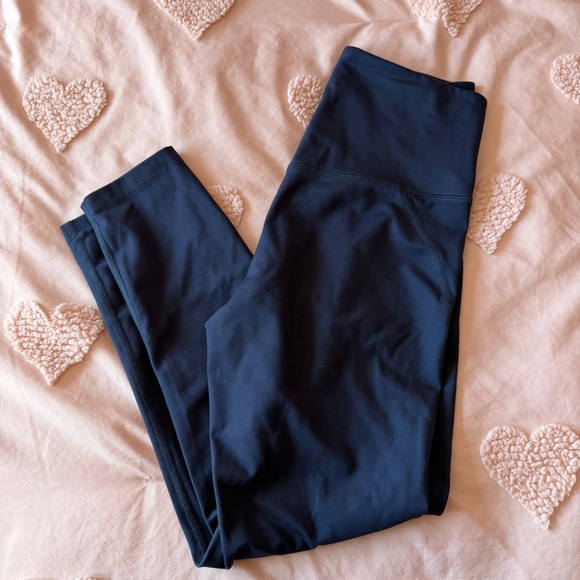 girlfriend collective Pants - Girlfriend Collective Navy Leggings